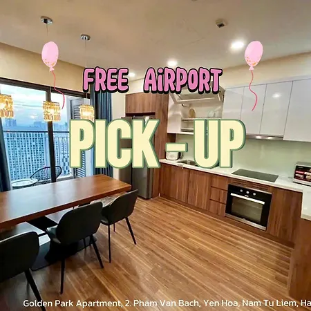 Asahi Luxstay - Golden Park Big Corner Apartment With Cau Giay Park View